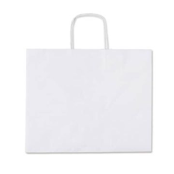 Borsa Takeaway kraft bianca 36,5x25x30 cm conf. 150 pz Rex-Sadoch 100 gr/mq TAKEAWBIA