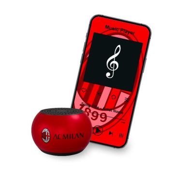 TECHMADE MINISPEAKER AC MILAN BLUETOOTH
