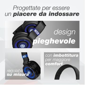 TECHMADE CUFFIE INTER WIRELESS CON MIC