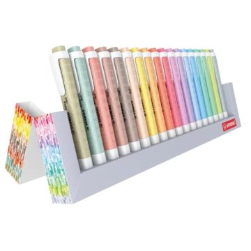 Desk set Evidenziatori Stabilo Swing Cool NatureColors - 18 colori assortiti 275/18-02-5