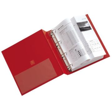 Raccoglitore STELVIO 65 A4 4Q rosso 22x30cm SEI ROTA