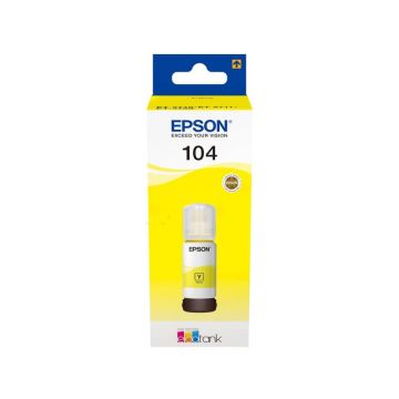 Inchiostro in bottiglia Epson 104 EcoTank giallo EPSON C13T00P440  