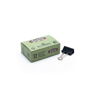 Molle fermacarte nere Leone Dell'Era 41 mm - scatola di cartone da 12 pezzi - MF41