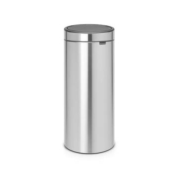 Pattumiera Brabantia Touch Bin New 29,5x32x72 cm 30 litri Inox Satinato - 115349