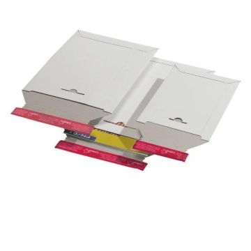Busta in cartone rigido Colompac bianco 23,5x31x3 cm 24x31,5 cm CP012.03 (conf.20)