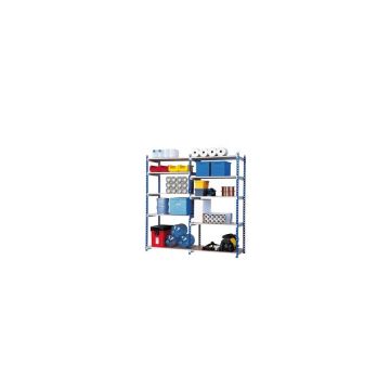 Modulo base scaffalatura Paperflow ad incastro RANG'ECO regolabile - 5 ripiani blu - K605130