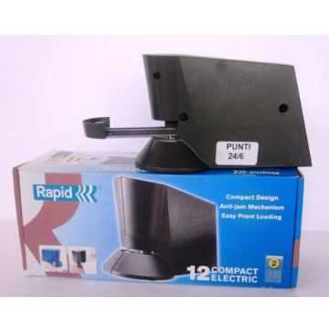Cucitrice elettrica 12fogli con adattatore- Rapid-