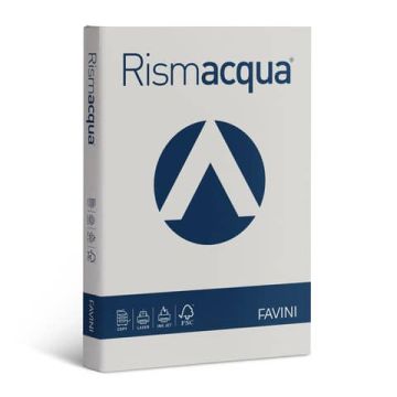 Carta colorata Favini Rismacqua colori tenui 90 g/m² A4 ghiaccio 12 - Risma da 300 fogli - A66U304