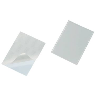 Buste adesive DURABLE POCKETFIX A5 polipropilene trasparente conf. 25 pezzi - 829419