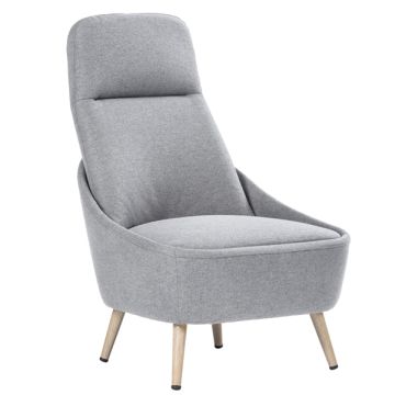 SERENA GROUP Poltrona Memphis grigio chiaro
