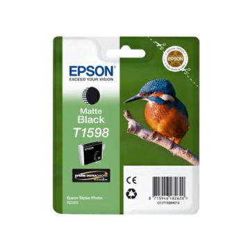 Cartuccia inkjet ink pigmentato blister RS T1598 Epson nero opaco C13T15984010