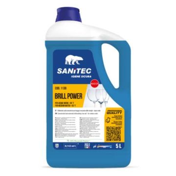 Brillantante per lavastoviglie professionali Sanitec 5 Kg 1130