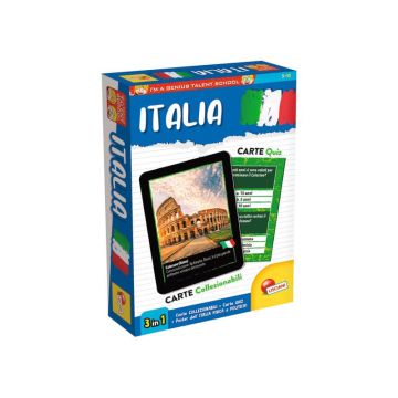Gioco in scatola Lisciani I'm a Genius Quiz Italia - 100132
