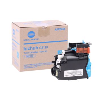 Konica-Minolta Toner Ciano Tnp-51C Per Bizhub C3110 (5.000 Pagine)