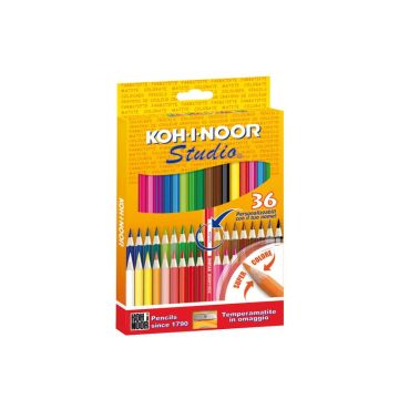 Astuccio matite colorate KOH-I-NOOR Legno 36pz - DH3336