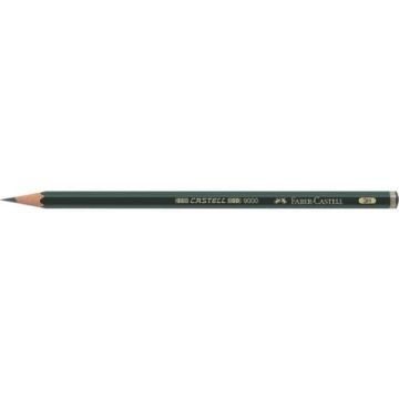 FABER-CASTELL MATITA GRAFITE CASTELL 9000 3H esagonale FABER CASTELL