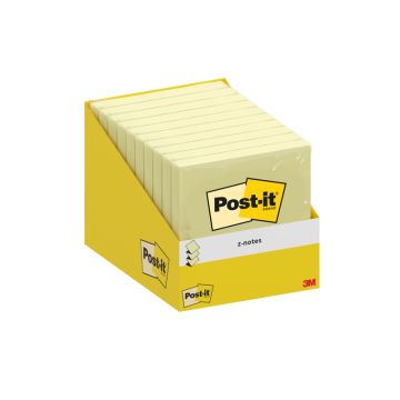 Foglietti riposizionabili Post-it Z-Notes conf. 10 blocchetti da 100 ff giallo Canary 76x76 mm - R330-CY-W10