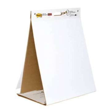 Blocco da tavolo 20 ff Post-it Super Sticky 584 mm x 508 mm bianco 7100171595