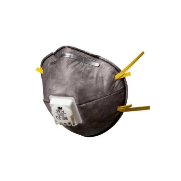 Respiratore monouso 3M FFP1 con carboni attivi con valvola Conf. 10 pezzi - 9914