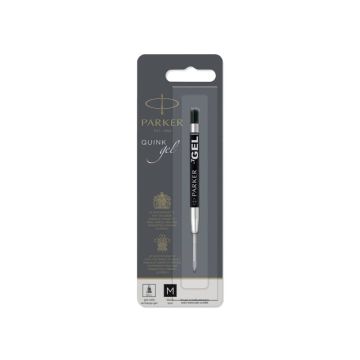 Refill gel Parker nero M in blister - 1950344