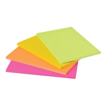 Foglietti riposizionabili Post-it Super Sticky Meeting Notes Large assortiti conf. 4 blocchetti da 45 ff - 6845-SS EU