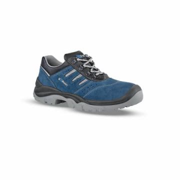 Scarpe antinfortunistiche in pelle scamosciata Better S1P SRC blu-nere U-Power N° 42 - BC20576-42