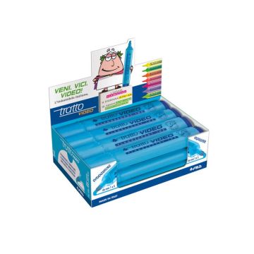 Evidenziatore TRATTO Video 1-5 mm azzurro 830205