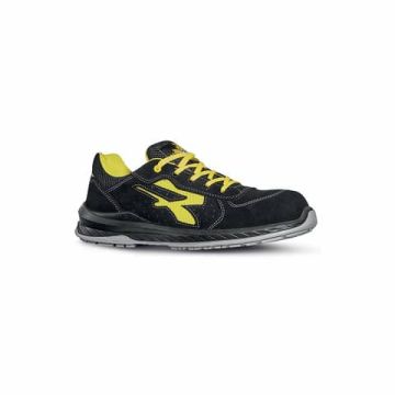 Scarpe antinfortunistiche in pelle scamosciata Vortix S1P SRC ESD giallo-nere U-Power N° 42 - RI20666-42