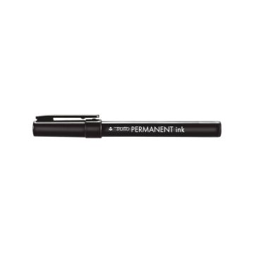 Marcatore permanente Tratto Permanent Ink in conf. da 12 nero F732503