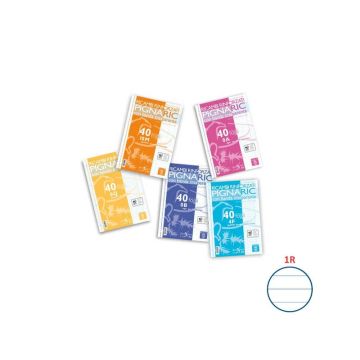 Ricambi per quaderni Pignaric Pigna a 4 fori 80 g/m² A4 1R Conf. 40 pezzi - 02194591R