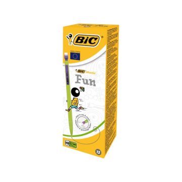 Portamine BIC Matic Fun 0,7 mm HB assortiti scatola da 12 - 8209601