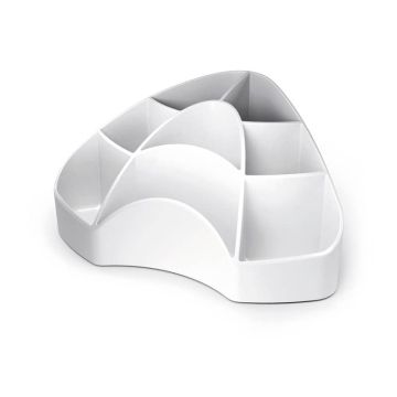 Portaoggetti da scrivania ARDA Multipot Mydesk polistirene bianco 8 scomparti 7121B