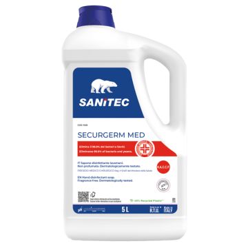 Sapone disinfettante lavamani Sanitec Securgerm Med PMC/H.A.C.C.P. Sanitec 5 L 1028