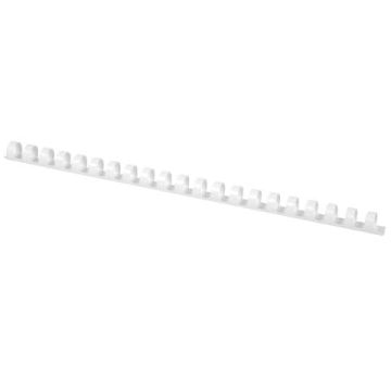 Spirali in PVC per rilegatura Q-Connect 14 mm - colore bianco - conf. 100 pezzi - KF24052