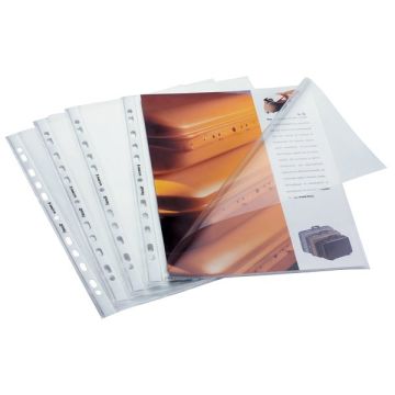 Buste trasp. a foratura universale FAVORIT aperte liscia superior 22x30 cm conf. da 50 - 100460073