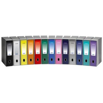 Registratore con Custodia Unico Favorit Commerciale 8 Cm 23X30 Cm Viola 100460508 (cfz 12 pz)