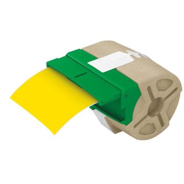 ROTOLO PLASTICA 10mt x 88mm GIALLO permanente iCON LEITZ