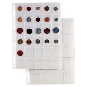 Buste foratura portamonete Ercole Sei Rota 30 spazi (3,4x4,5 cm) 512131 (conf.10)