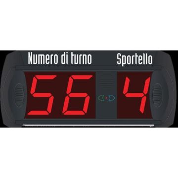 KIT COMPLETO ELIMINA CODE Multifunzione (2 Numeri + 9 sportelli) Printex