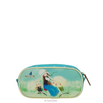 Astuccio bauletto scuola Kori Kumi .Summertime. cm 22x11x5. Santoro