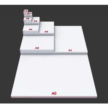 Carta Inkjet Plotter 59,4X84,1Cm (A1) 90Gr 125Fg Opaca Cad Canson