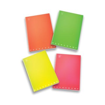 Quaderni A4 Monocromo Fluo Pigna rigatura Q (quadretti 5mm con margine) 40+R 02267920Q (CFZ 10)