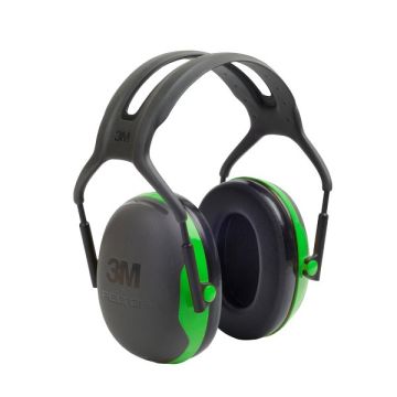 Cuffie auricolari 3M nero/verde X1A