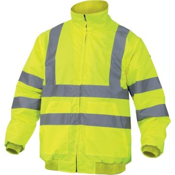 DELTAPLUS GIUBBOTTO ALTA VISIBILITA' RENO giallo fluo Tg. XL