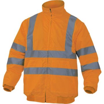 DELTAPLUS GIUBBOTTO ALTA VISIBILITA' RENO arancio fluo Tg. XL