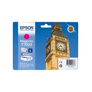 Cartuccia inkjet standard ink pigmentato blister RS T7033 Epson magenta C13T70334010