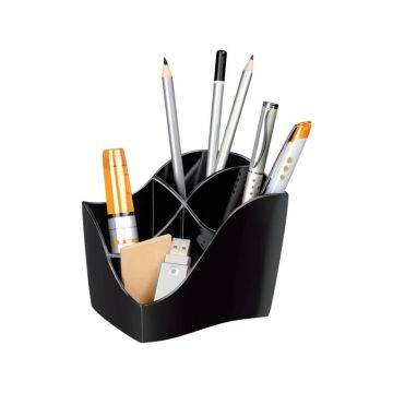Organizer Ellypse CEP in polistirolo con 4 scomparti nero 1003400161