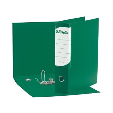 Registratore con custodia Esselte G95 BUSINESS protocollo D8 cartone plastificato verde - 390795180