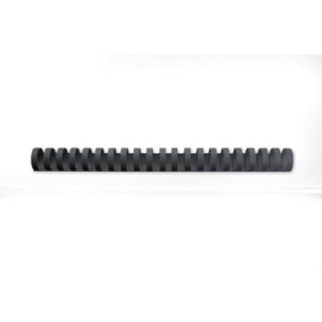 Dorsi plastici a 21 anelli GBC CombBind 16 mm A4 nero - fino a 145 fogli conf da 100 dorsi - 4028600