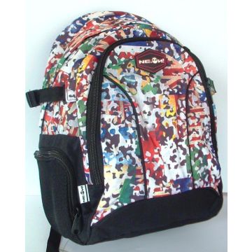 ZAINO  Neon flag camo . cm32x43x19